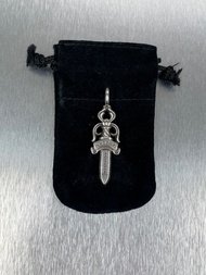 Chrome hearts double dagger pendant