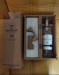 The Macallan 30 Years 2023. Empty bottle