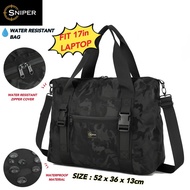 SG092) High Quality Water Resistant LARGE SNIPER Tote Bag Sling bag handcarry shoulder bag fit 17in 