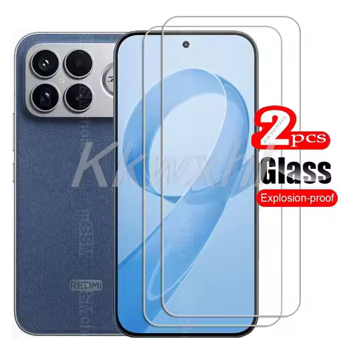 1/2PCS FOR Xiaomi Redmi K90 Pro Max Tempered Glass Cover ON RedmiK90 K90Pro K90ProMax Screen Protect