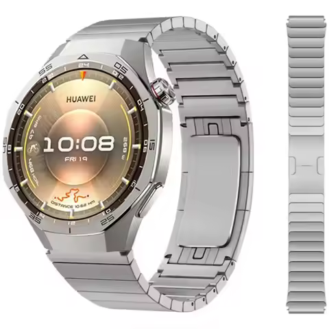 22mm Quick-release Titanium Strap For Huawei Watch GT6 Pro/GT6-5-4-3 46mm Metal Wriatband For Garmin