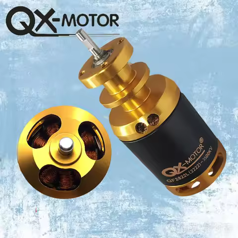 Brushless Motor QF2822 3300KV 2100kv 2300kv 4300kv 4S 6S Lipo for QX-MOTOR Freewing 64mm EDF