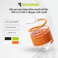 Sharge magnetic charging cord and data transfer USB-C to USB-C Sharge 1.5M 240W
