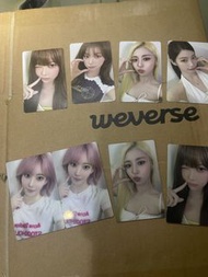 LE SSERAFIM made my night 小卡 特典卡 簽售卡 chaewon sakura yunjin kazuha eunchae