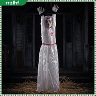 [rrzlhf] Animated Hanging Decoration for Halloween Motion Activated Spooky Prop with
