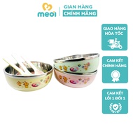 GB-Baby stainless steel Baby feeding bowl - Random color