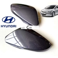 READY STOCK !!! *CARBON* HYUNDAI ELANTRA MD 12-18 SIDE MIRROR COVER [REPLACE]