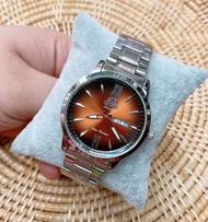 นาฬิกาแบรนด์ ORIENT แบรนด์แท้ 100% สินค้ากันน้ำ  นาฬิกาผู้ชาย สายสแตนเลสสตีล