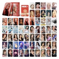 Collectibles 92 KPOP Photo Cards IU New Single HEREH Photo Card Stickers Li Zhien Star Double-Sided 