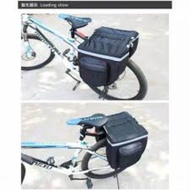 Tas Pannier Sepeda Federal Tas Sepeda Belakang Federal Hitam Merah List Silver