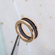 BVLGARI 寶格麗 B.zero1 玫瑰金陶瓷戒指