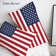 3D HD Case Pillowcase Custom/50x70/50x75/50x80/70x70 Decorative Pillow Cover,Flag United States Bedd