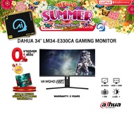 [ผ่อน 0% 6 เดือน]DAHUA 34" LM34-E330CA GAMING MONITOR (VA WQHD 200Hz)/ประกัน 3 Years