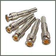 Allan BNC Male Connector Spring Solder For CCTV DVR Devices