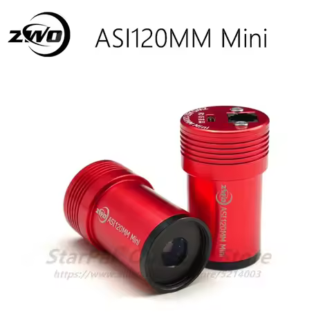 ZWO ASI120MM Mini Monochrome Astronomy Camera ASI Planetary Solar Lunar imaging/Guiding USB2.0 ASI 1