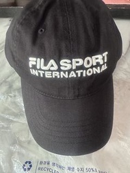 FILA SPORT INTERNATIONAL 黑色帽子
