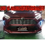 副廠Toyota 5代RAV4日規M版MODELLISTA前下巴TRD進化版後下巴空力套件
