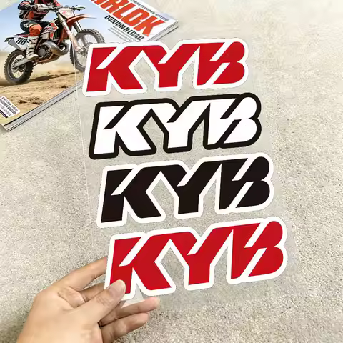 For KYB Reflective Motorcycle Stickers, 3M Safety Warning At Night In The Dark Scooter Helmets