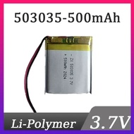 503035  Polymer Battery 3.7V 500mAh Lithium 3Volt Li Po Ion Lipo Rechargeable Batteries for Dvd GPS 