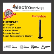 EuropAce ETF 7121V Tower Fan 1.25m Singapore's Tallest and Most Powerful