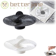 BETTER-JANE 3pcs Floor Drain, Vortex Anti-Clogging Drain Cover, Hygienic Rotating Mesh Design Bug Pr