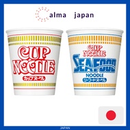 [Japanese Cup Noodles] Nissin / Cup Noodles Soy Sauce(78g) / Cup Noodles Seafood(75g)