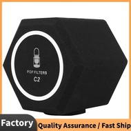 Mic Wind Screen C2 Microphone -Filter Acoustic for Record Studios Mic Sound-Absorbing Foam Vocal Iso
