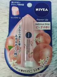 ลิปนีเวีย กลิ่นพีช จากญี่ปุ่น NIVEA Lip