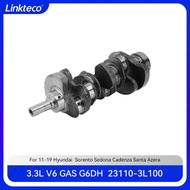 Engine part Crankshaft Fit 3.3 L G6DH For 11-19 3.3L Hyundai Azera Santa Fe KIA Cadenza Sorento Sedo