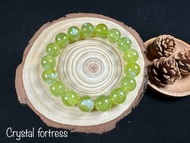 岫玉（青提奶蓋）手串/12.5-12.8mm