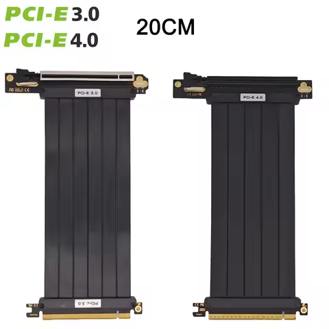 PCIE 4.0 X16 Extension Cable PCI Graphics Card PCl-E X16 Riser Extension Cord 3.0/4.0 PCl-Express GP