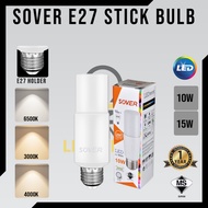 (SIRIM) SOVER 10W 15W LED Stick Bulb light bulb Lampu LED Light Bulb E27 PLC Ceiling Light Mentol LE