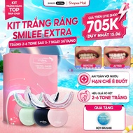 Smilee Extra Teeth Whitening Kit, 2-6 Tone At-Home Teeth Whitening New Version,SVIP LIS
