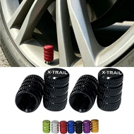 Car Wheel Tire Valve Stem Dustproof Caps Decorative Accessories For Nissan X-Trail XTrail T30 T31 T3
