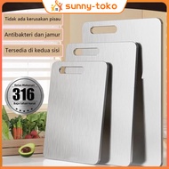 Stainless Steel Cutting Board 316 Hygienic Cutting Board Anti-Rust Anti-Bacterial and Anti-Fungus Cu