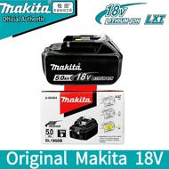 original Makita18V battery charger 5.0Ah 6.0Ah rechargeable battery Makita power tool battery BL1850