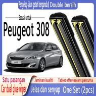 Peugeot 308 Dedicated Wiper Peugeot 308 (2015-2020) Double Rubber Strip Wiper 2007-2014 Cartilage Wi
