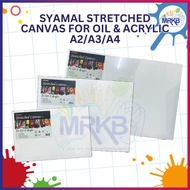 SYAMAL STRETCHED CANVAS OIL & ACRYLIC A2/A3/A4