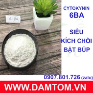Cytokinin - 6BA 99% (Siêu kích chồi bật búp) (gói 50g tặng kèm dung môi)