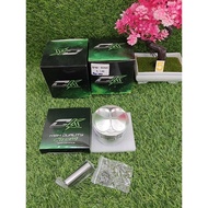 Sonic Piston CK 58-62 Mm 13 Bolt 4 Valves (Convex Head Shape) For W125 3 Strokes And 5 Original Valv
