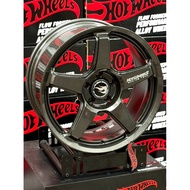 HOTWHEELS HW-01 | 18x8.5JJ 5x112/114.3 ET 35 | RACING GRAPHITE