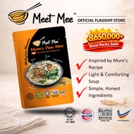 ｜HALAL｜MEET MEE Mum’s Soup Pan Mee | Traditional Anchovies Broth | Mum's Sup Pan Mee Ikan Bilis | 清汤
