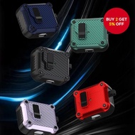 Shockproof Armor with Keychain Case for AirPods Pro3 TPU+PC Multicolor Protective Earphone Casing Ai