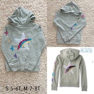 Place Jacket Gray Star Sequin