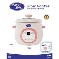 Baby Safe LB017 Digital Slow Cooker 1.5L | Stainless Steel Cookware