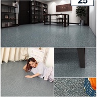 Mozek lantai (1.5mm- 2.2mm ) Vinly Flooring Vinyl with adhesive Tile Biru Design carpet bulu jenis sticker