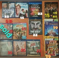 XBOX360遊戲碟, Xbox 360 Games disks, , Xbox one disk, Disney迪士尼大冒險, Kinect Adventures.  英語電影Blu ray dis
