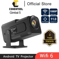 HY320PRO Smart Projector Android 11 4K Native 1080P Wifi6 Pair 200Android 11 H713 BT5.0 1080P 1980*1
