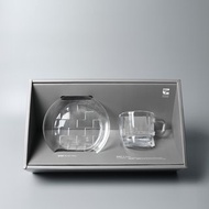 【HMM】永續的祝福-W Glass透明玻璃杯盤禮盒組 杯+盤