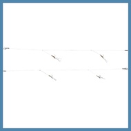 Major Craft Nanobait Sabiki Kits - 2 Set of Small Flat Anchovy Hooks #2, #4, #6